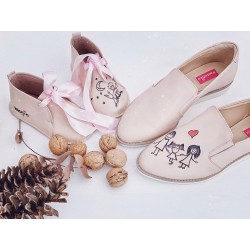 Pantofiori BEBE New Born Painted