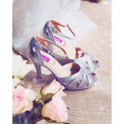 Sandale Flower High Heel