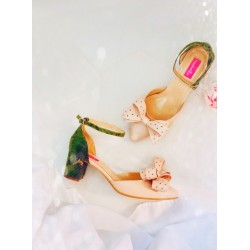 Pantofi Cozy Dreams Bubbles toc gros